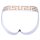 VERSACE Mens Jockstrap - Jocks, Tanga Briefs, Stretch Cotton White/Gold L (Large)