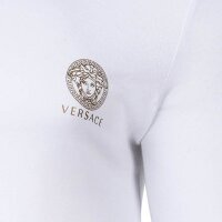 VERSACE Mens Shirt - long Sleeve, Sweatshirt, round Neck, Stretch Cotton White XL (X-Large)