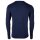 VERSACE Mens Shirt - long Sleeve, Sweatshirt, round Neck, Stretch Cotton Blue 2XL (XX-Large)