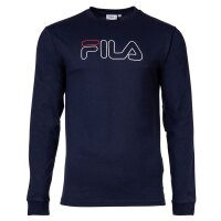 FILA Mens Sweatshirt LAURUS - Round Neck, Long Sleeve, Logo Print