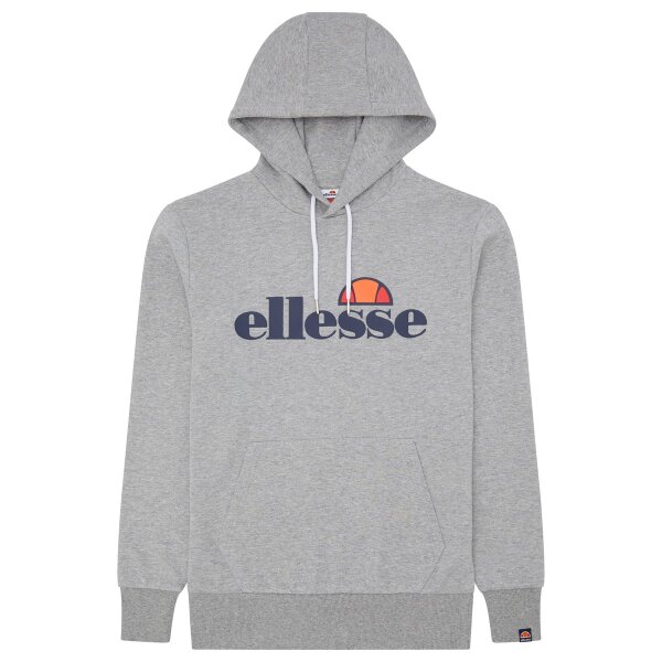 ellesse Herren Hoodie GOTTERO - Sweatshirt, Sweater, Kapuze, Langarm, Logo-Print Grau M