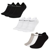 NIKE Unisex 3-Pack Sneaker Sports Socks - Everyday,...