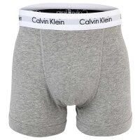 Calvin Klein Herren Boxershorts - Boxer Briefs, Cotton Stretch, 3er Pack Schwarz/Weiß/Grau XL