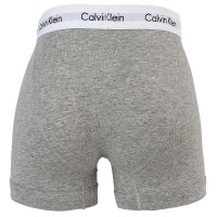 Calvin Klein Herren Boxershorts - Boxer Briefs, Cotton Stretch, 3er Pack Schwarz/Weiß/Grau XL