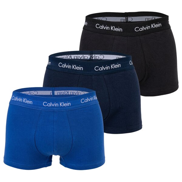 Calvin Klein Mens Boxer Trunks - Trunks, Cotton Stretch, 3 Pack