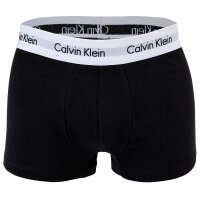 Calvin Klein Mens Boxer Trunks - Trunks, Cotton Stretch, 3 Pack Black XL (X-Large)