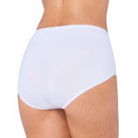 Sloggi Damen Slips im Pack - Maxi, Vorteilspack, Pure Sense Luxe, einfarbig Weiß 40 2er Pack (1x2P)
