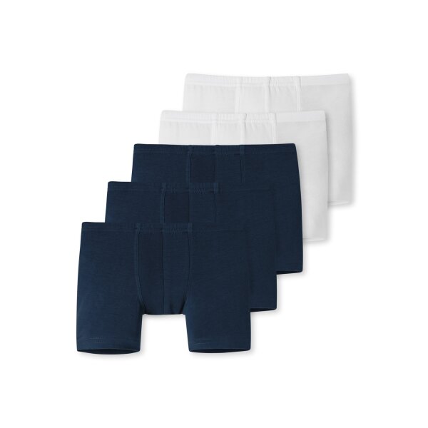 SCHIESSER Boys Shorts 5-pack - underpants, pants, plain/patterned, 98-140  98 (2 years) 5er Pack (1x5P)