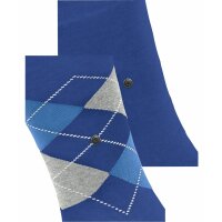 Burlington Herren Socken Everyday 2er Pack - Rautenmuster, Uni, Onesize, 40-46 Blau (Night Blue)