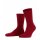 FALKE Unisex Sportsocken - Walkie Light, Trekking- und Wanderstrumpf, Unifarben Rot 39-41