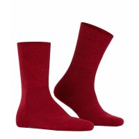 FALKE Unisex Sportsocks - Walkie Light, Trekking and Hiking Socks, plain Colours Red 46-48 (UK 11-12.5)