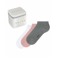 FALKE Womens Socks 3 Pack - Happy Box,  Sneaker Socks, Gift Box