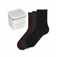 FALKE Womens Socks Pack of 3 - Happy Box,  short Socks, Gift Box