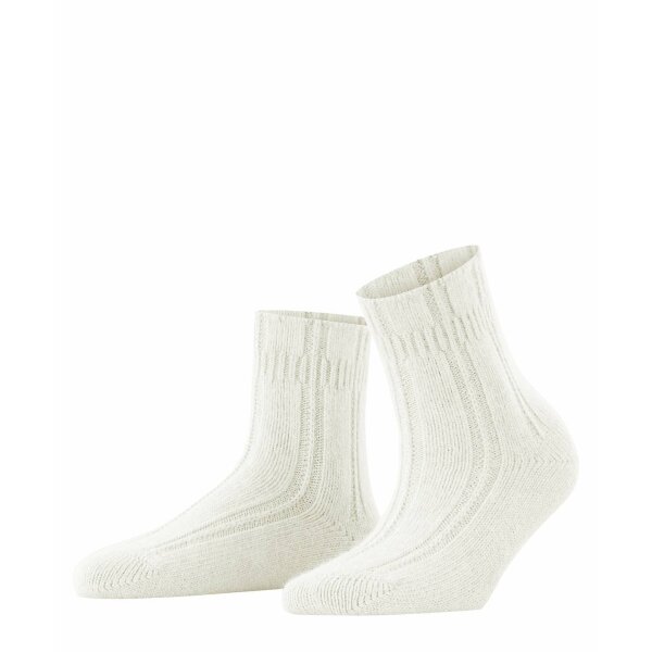 FALKE Womens Socks - Bedsock, Quarter, Angora blend, plain