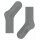 FALKE Damen Socken - Family SO, Kurzsocken, einfarbig  Grau 35-38