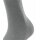 FALKE Damen Socken - Family SO, Kurzsocken, einfarbig  Grau 35-38