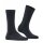 FALKE Damen Socken - Family SO, Kurzsocken, einfarbig  Navy 35-38