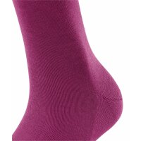 FALKE Damen Socken - Family SO, Kurzsocken, einfarbig  Lila 39-42