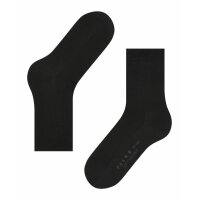 FALKE Womens Socks - Softmerino SO, short Socks, single Colour  Black 37-38 (UK 4-5)