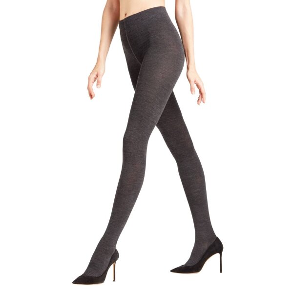 FALKE Womens Tights - Softmerino TI, plain