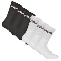 FILA Unisex Socken, 6er Pack - Crew Socks, Frottee,...