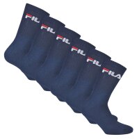 FILA unisex socks, 6-pack - crew socks, terry, tennis, sports (2x 3 pairs)