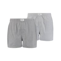 LEVIS Mens Boxer Shorts, 2-Pack - Woven Shorts, Cotton, plain