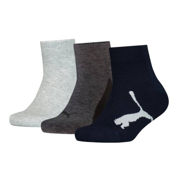 PUMA Kids Quarter Socks - Kids BTW Quarter, 3 Pack