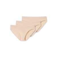 SCHIESSER Womens Briefs 3 Pack - Tai Briefs, Cotton Stretch, plain
