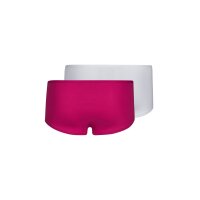 SKINY Mädchen Pants, 2er Pack - Boyleg Shorty, Unterhose, Cotton Stretch Pink/Weiß 176