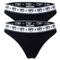 CHIARA FERRAGNI Womens Slip 2-Pack - Panties, Cotton...