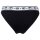 CHIARA FERRAGNI Damen Slip 2er Pack - Brief, Cotton Stretch, Logobund, uni Schwarz XL