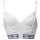 CHIARA FERRAGNI Damen BH, Bralette - mit Bügel, Logobund, Cotton Stretch Weiß XS