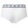 CHIARA FERRAGNI Damen Brief 2er Pack - Slips, Cotton Stretch, Logobund, uni Weiß XS
