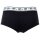 CHIARA FERRAGNI Womens Slip 2-Pack - Panties, Cotton Stretch, Logo Waistband, uni Black S (Small)
