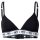 CHIARA FERRAGNI Ladies Bra, Bralette - without Underwire, Logo waistband, Cotton Stretch Black L (Large)
