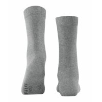 FALKE Damen Socken - Vorteilspack, Family SO, Kurzsocken, einfarbig  Grau 35-38 1 Paar (1x1P)