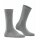 FALKE Womens Socks - Family SO, short Socks, single Colour  Grey 35-38 (UK 2.5-5)