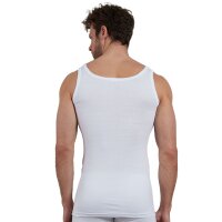 GÖTZBURG Herren Unterhemd 2er Pack - Feinripp, Unterwäsche Set, Pure Cotton Weiß M