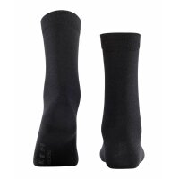 FALKE Damen Socken - Vorteilspack, Softmerino SO, Kurzsocken, einfarbig Schwarz 37-38 1 Paar (1x1P)