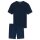 UNCOVER by SCHIESSER Mens Pajamas 2-Piece Set - Shorty, Short, V-Neck, Cotton, uni/patterned