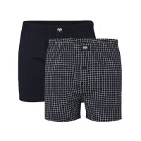 CECEBA Herren Shorts, 2er Pack - Boxershort, Basic, Baumwolle, Single Jersey, M-3XL