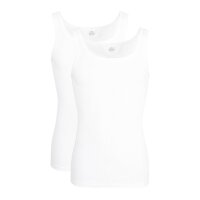 GÖTZBURG Mens Undershirt 2-Pack - Double Rib, Underwear Set, Pure Cotton