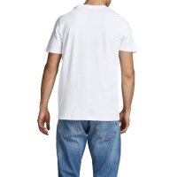 Jack & Jones Mens T-Shirt, 5-Pack - JJEORGANIC BASIC TEE O-NECK, short sleeve, organic cotton Black/White M (Medium)