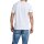 JACK&JONES Herren T-Shirt, 5er Pack - JJEORGANIC BASIC TEE O-NECK, Kurzarm, Bio-Baumwolle Weiß/Marineblau/Schwarz S