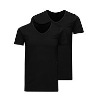 JACK&JONES Herren T-Shirt, 2er Pack - JACBASIC V-NECK...