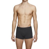 JACK&JONES Herren Boxer Shorts, 5er Pack - JACTONE IN TONE TRUNKS, Baumwoll-Stretch Schwarz 2XL