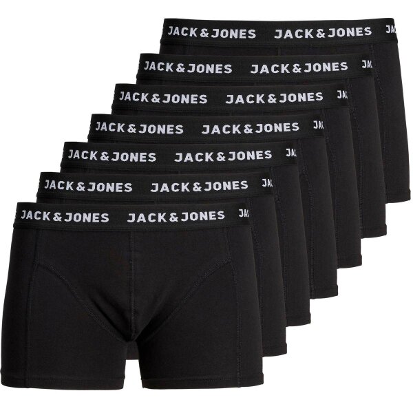 JACK&JONES Herren Boxer Shorts, 7er Pack - JACHUEY TRUNKS, Baumwoll-Stretch