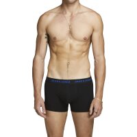 JACK&JONES Herren Boxer Shorts, 7er Pack - JACBASIC TRUNKS, Baumwoll-Stretch Schwarz S
