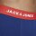 JACK&JONES Herren Boxer Shorts, 5er Pack - JACLEE TRUNKS, Baumwoll-Stretch Schwarz/Blau S